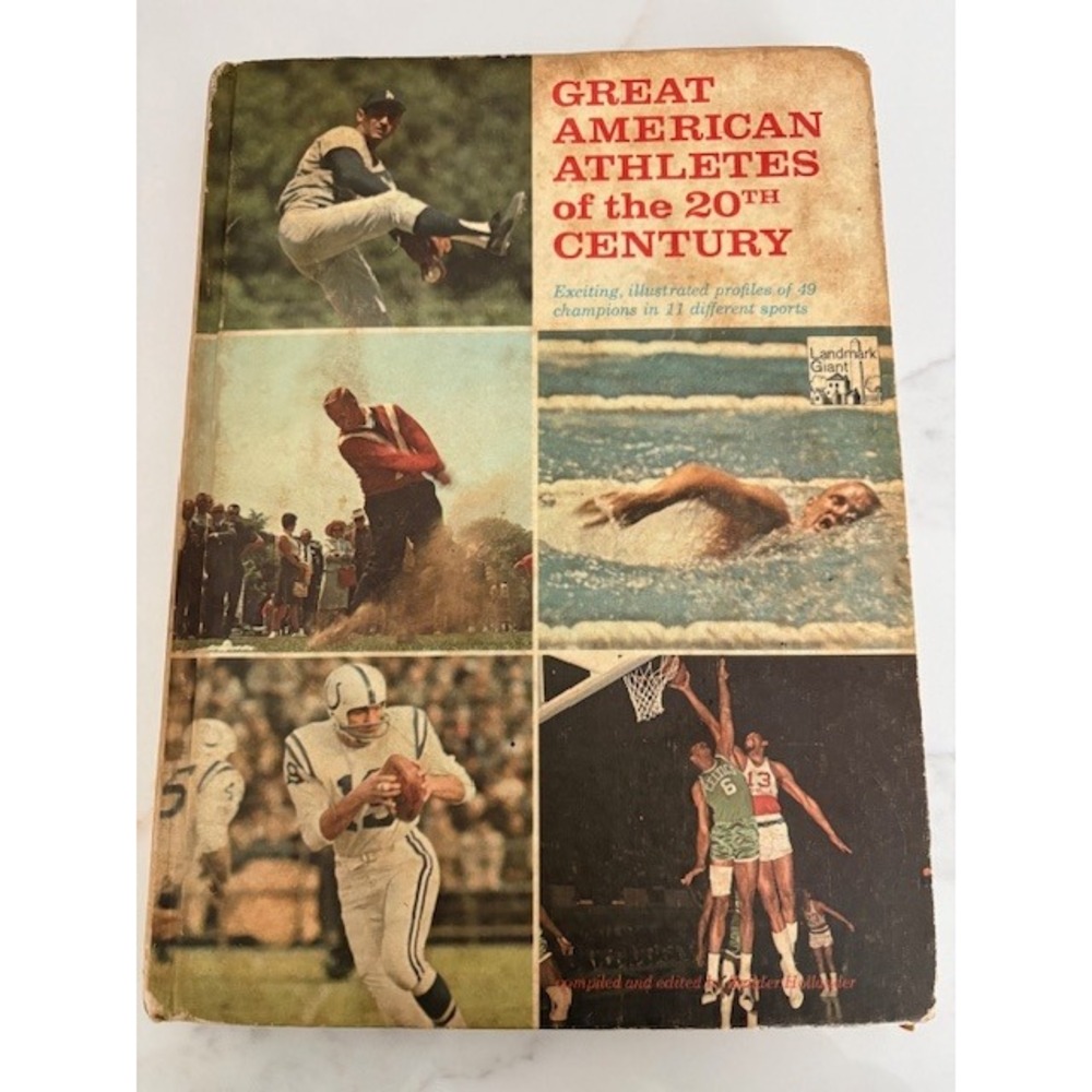 Great American Athletes of the 20th Century Landmark Giant Book‎